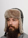 Шапка FREDRIKSON арт. 7767-7531/53-4201/56 (коричневый)